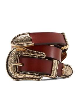 Belt Only Annlise Leather Camel for Woman