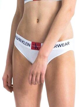 Braga Calvin Klein Monogram White Woman