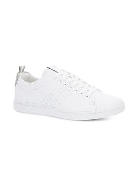 Schuh Lacoste Carnaby Evo Silver Woman
