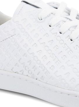 Schuh Lacoste Carnaby Evo Silver Woman