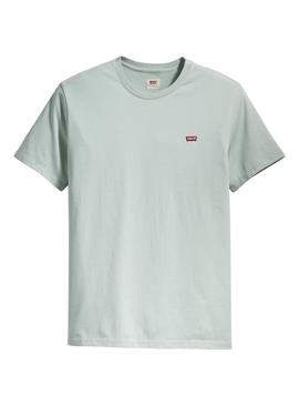 T-Shirt Levis Basic Grün für Herren