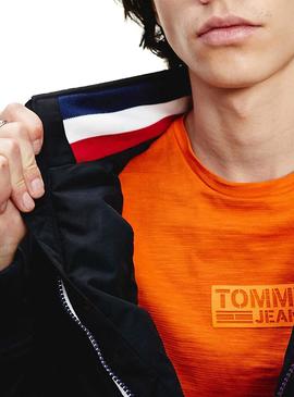 Jacke Tommy Jeans Essential Schwarz für Herren