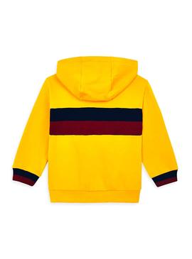 Sweatshirt Mayoral Kapuze Gelb für Junge