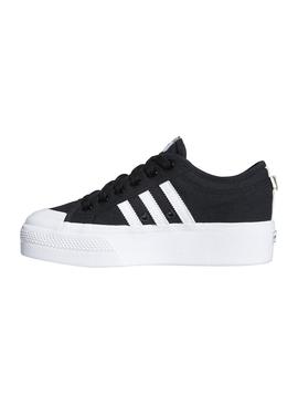 Sneaker Adidas Nizza Plattform Schwarz für Damen