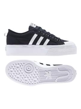 Sneaker Adidas Nizza Plattform Schwarz für Damen