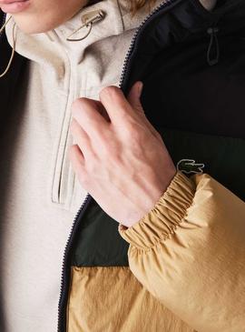 Jacke Lacoste Puffy Beige für Herren