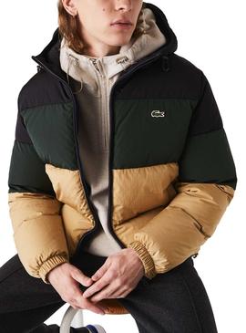 Jacke Lacoste Puffy Beige für Herren