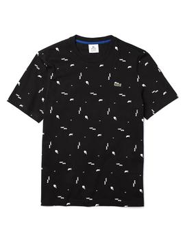 T-Shirt Lacoste LIVE Krokodildruck Herren