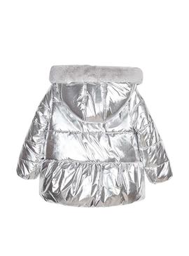 Jacke Mayoral Metallic Silber Polsterung Mädchen