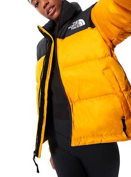 Jacke The North Face Nuptse 1966 Gelb Damen