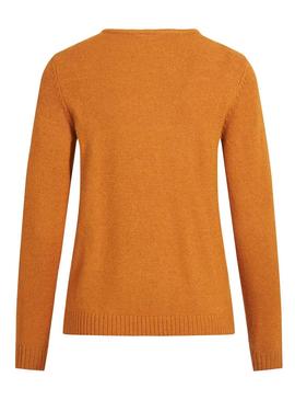 Pullover Vila Virile Orange für Damen
