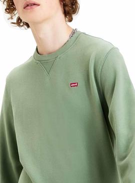 Sweatshirt Levis New Original Grün für Herren