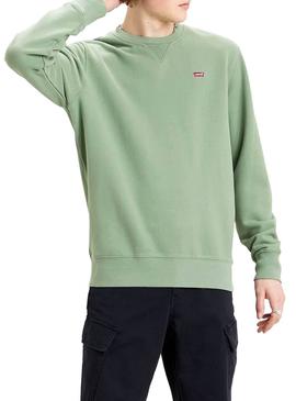 Sweatshirt Levis New Original Grün für Herren