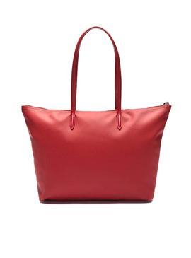 Handtasche Lacoste Shooping Rot für Damen