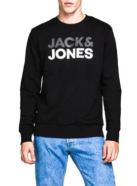 Sweatshirt Jack & Jones Sports Schwarz für Herren