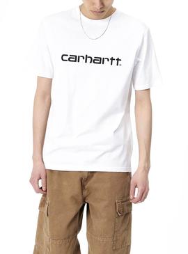 T-Shirt Carhartt Basic Weiss für Herren