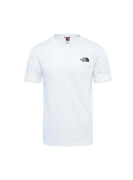 T-Shirt The North Face Box Weiss für Herren