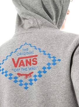Sweatshirt Vans Skate Disjusction Grau für Junge