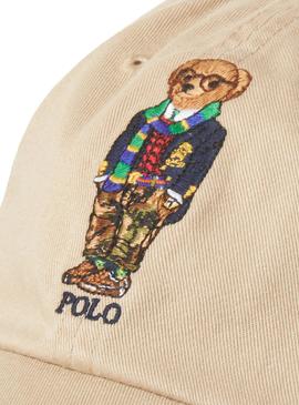 Mütze Polo Ralph Lauren Teddy Beige Herren und Damen
