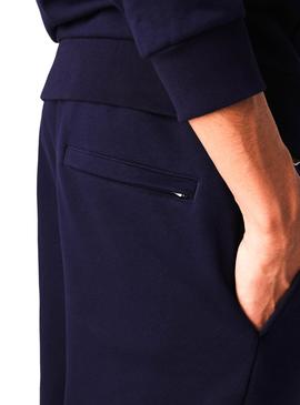 Trainingsanzug Lacoste Signature Marinen Blau für Herren