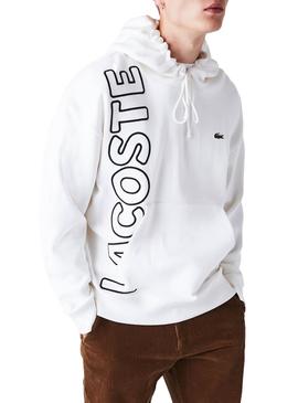 Sweatshirt Lacoste Live 1927 Weiss Damen und Herren