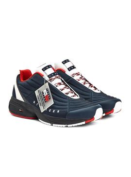 Sneaker Tommy Jeans Heritage Mix Navy Herren