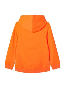 Sweatshirt Name It Oatrik Orange für Junge