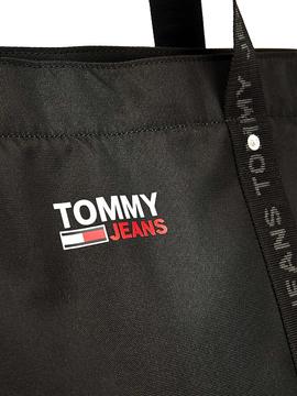 Handtasche Tommy Jeans Tote Schwarz für Damen