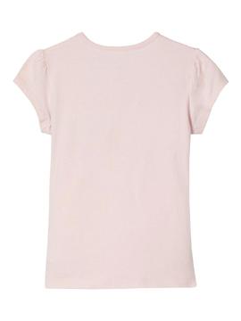 T-Shirt Name It Hapina Rosa für Mädchen