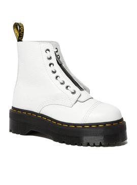 Stiefelettes Dr. Martens Sinclair Weiss für Damen