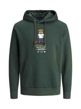 Sweatshirt Jack & Jones Denimdog Grün für Herren