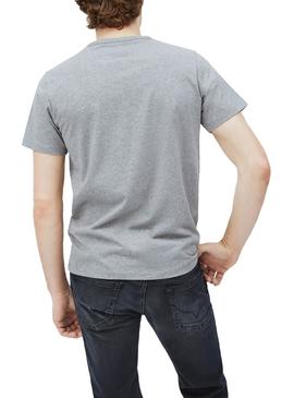 T-Shirt Pepe Jeans Casst Grau für Herren