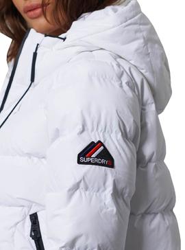Jacke Superdry Spirit Weiss für Damen
