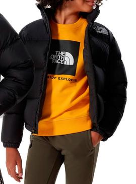Jacke The North Face Nuptse Schwarz Mädchen y Junge