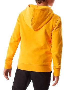 Sweatshirt The North Face Peak Gelb Junge y Mädchen