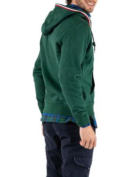 Sweatshirt El Ganso Zipper Grün für Herren