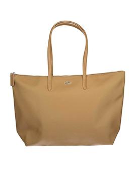 Handtasche Lacoste Shopping Bag Beige für Damen