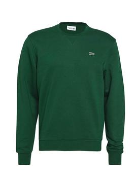 Sweatshirt Lacoste Basic Logo Grün für Herren