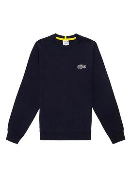 Sweatshirt Lacoste x National Geographic Marineblau