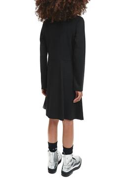 Kleid Calvin Klein Milano Schwarz für Mädchen