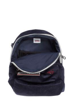 Rucksack Tommy Jeans Mini Backpack Cord Marineblau