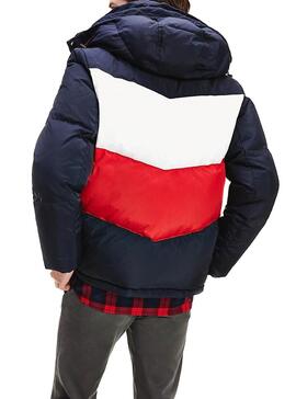 Jacke Tommy Hilfiger Chevron Marine blau für Herren