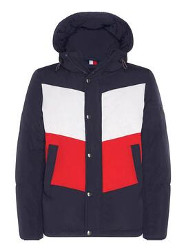 Jacke Tommy Hilfiger Chevron Marine blau für Herren