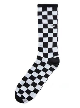 Socken Vans Checkerboard II Weiss Schwarz