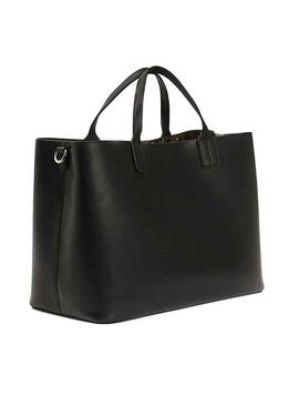 Handtasche Tommy Hilfiger Schulranzen Iconic Schwarz Damen