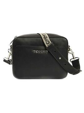 Handtasche Tommy Hilfiger Iconic Schwarz für Damen