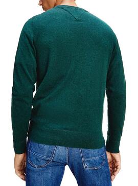 Pullover Tommy Hilfiger Pima Grün für Herren