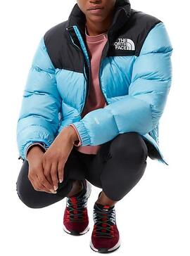 Jacke The North Face Nuptse Blau für Damen