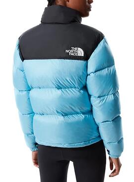 Jacke The North Face Nuptse Blau für Damen