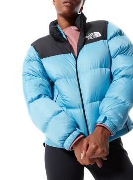 Jacke The North Face Nuptse Blau für Damen